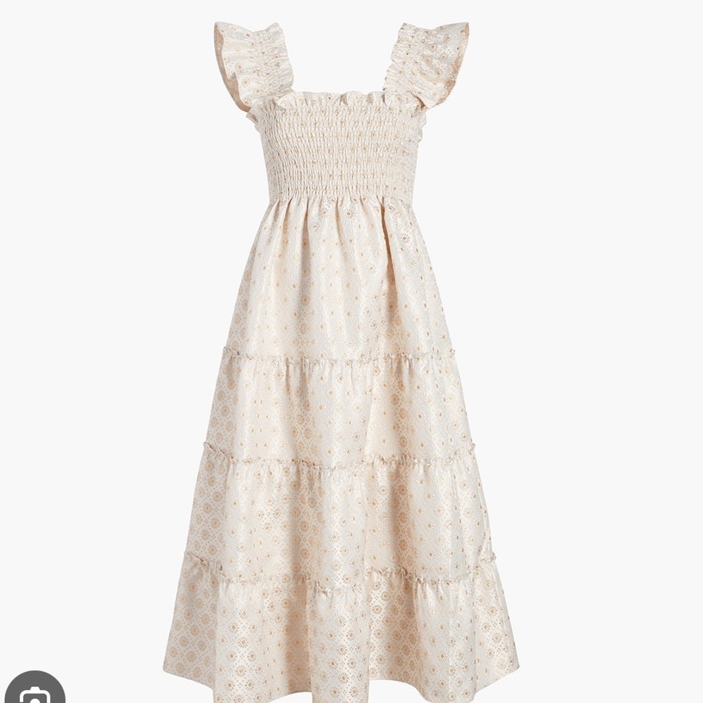 Hill House Nap Dress Gold